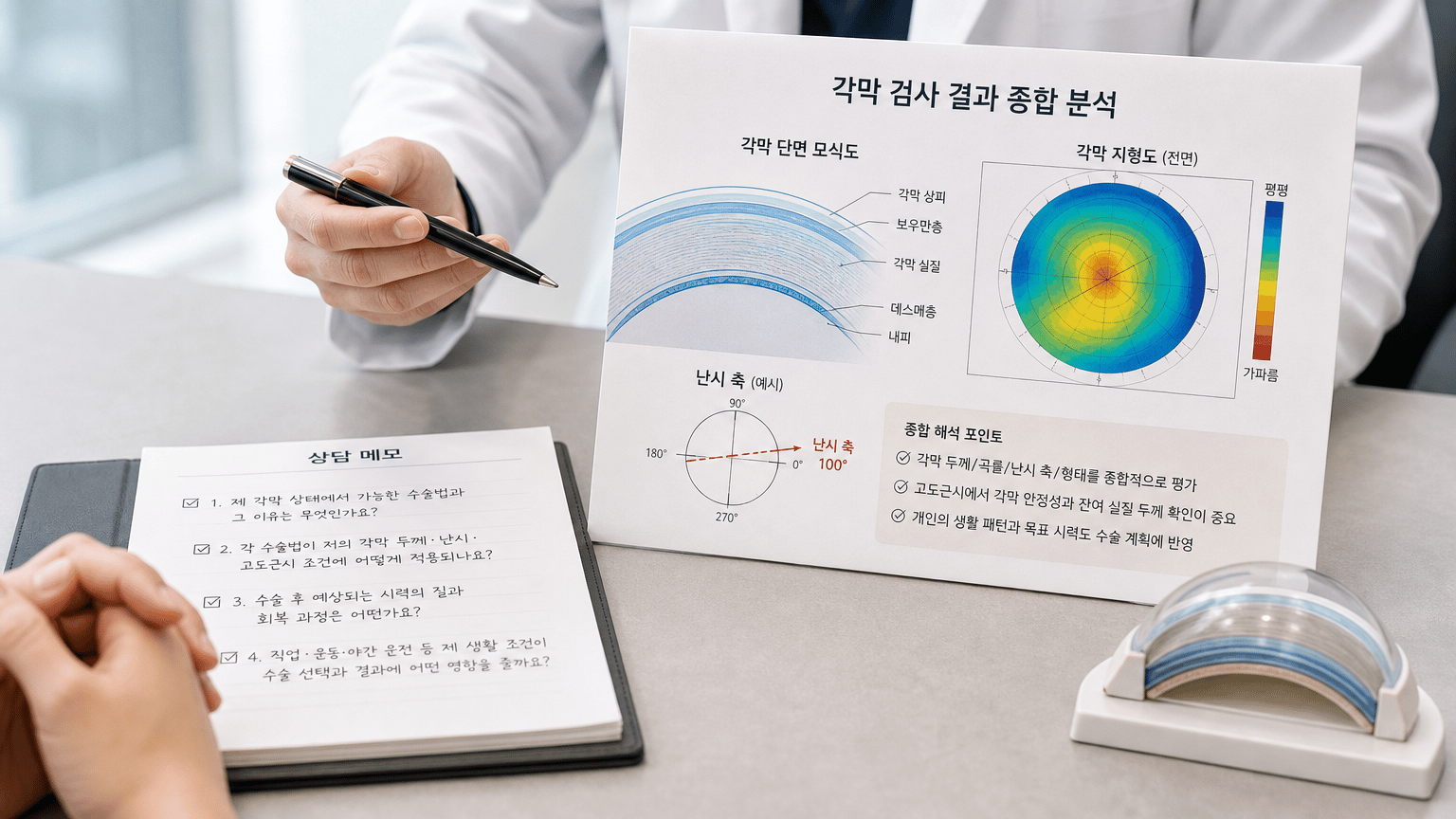 고도근시 시력교정술 상담 전, 질문으로 확인할 4가지