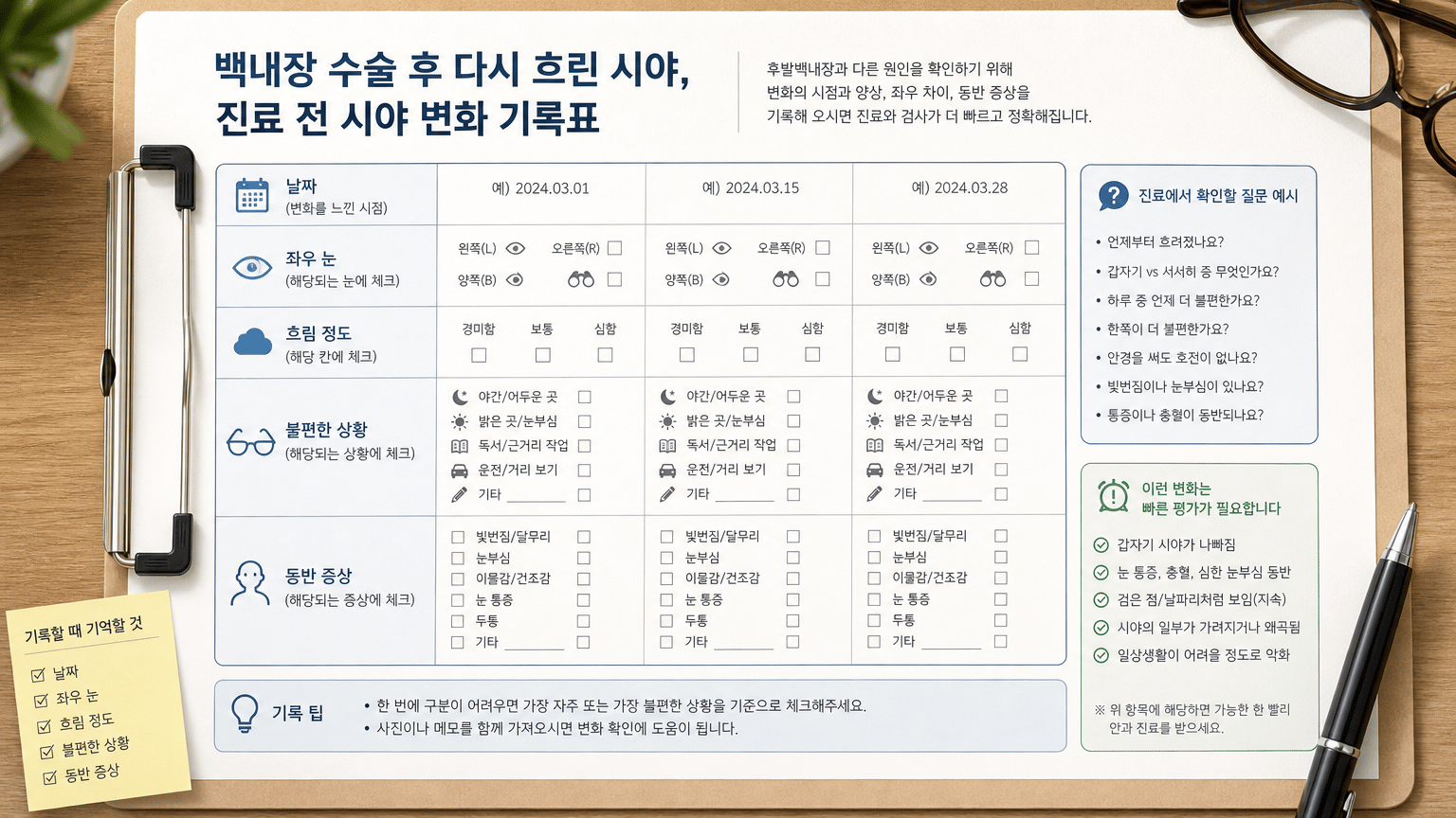 백내장 수술 후 다시 흐린 시야, 후발백내장과 다른 원인을 확인하는 검사 기준